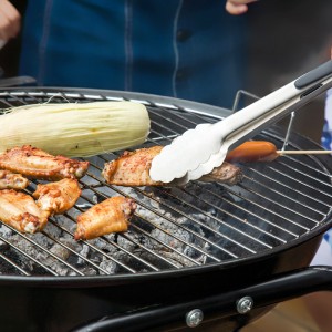 专业不锈钢烧烤食品夹 LPE0007 不锈钢烧烤夹
